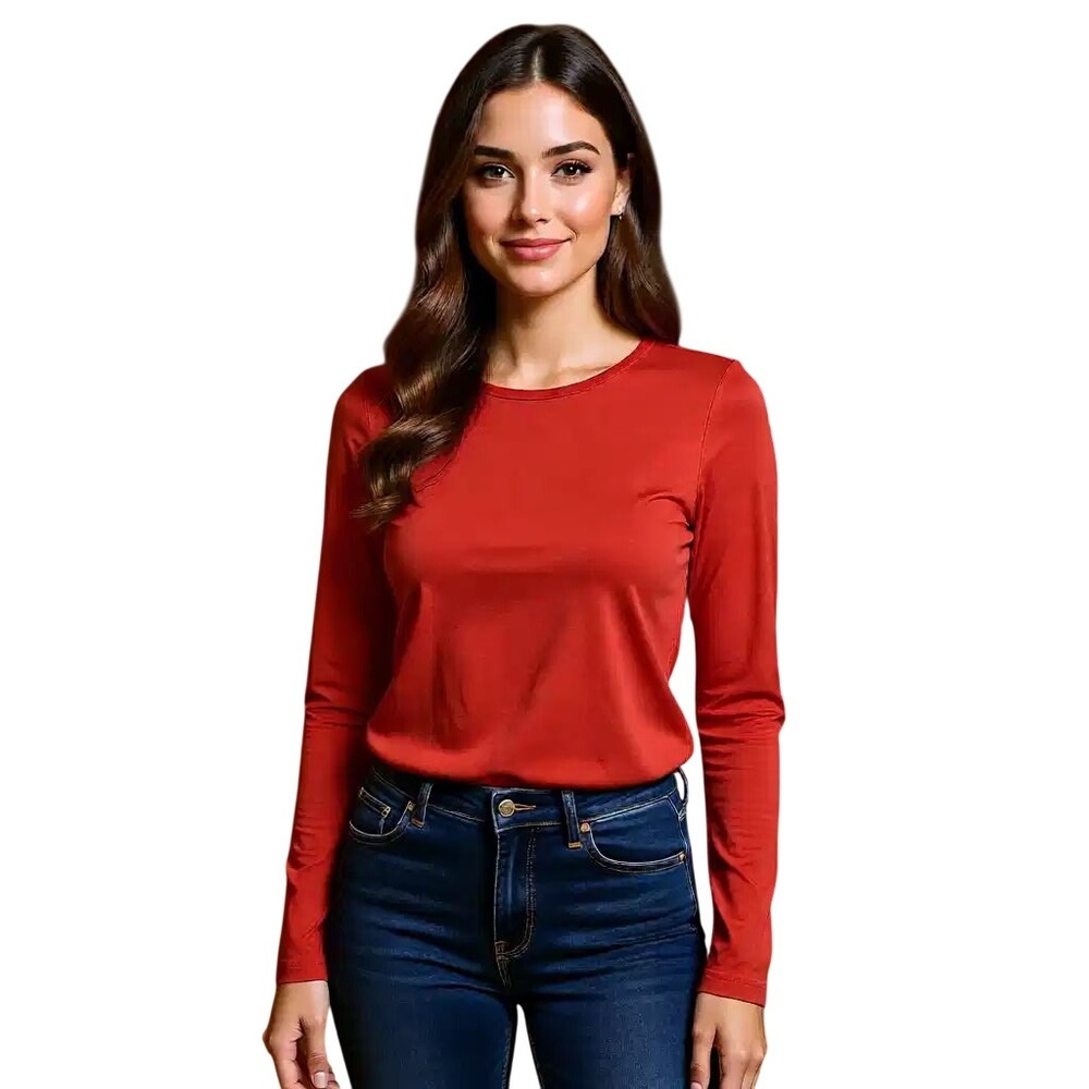 Grane Long‎ Sleeve Crewneck T Shirt Md NWT